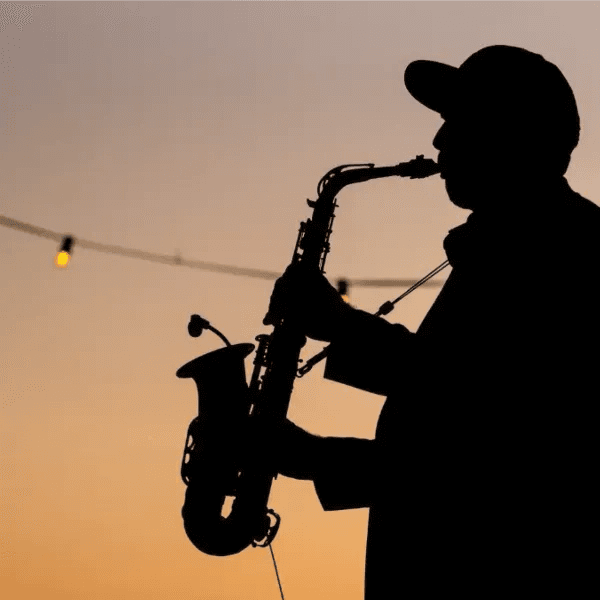 Live sax onder de *zomerzon*