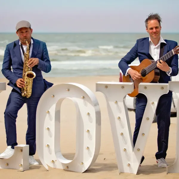 Sax & Gitaar Duo voor ceremonies en huwelijksvoltrekkingen